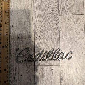 Cadillac Silver Emblem